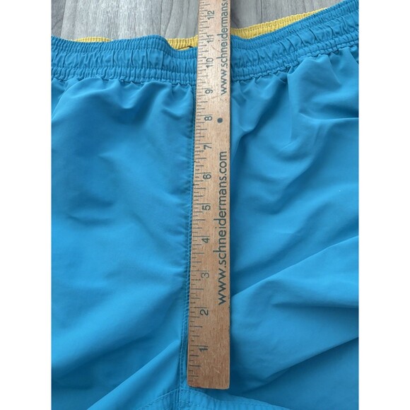 Polo Ralph Lauren Swim Trunks Mens Large Turquoise Blue Mesh Lined Drawstring - Picture 5 of 16